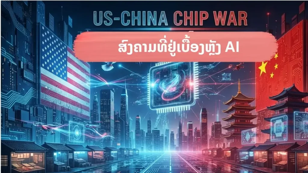 US-China Chip War: ສົງຄາມທີ່ຢູ່ເບື້ອງຫຼັງ AI