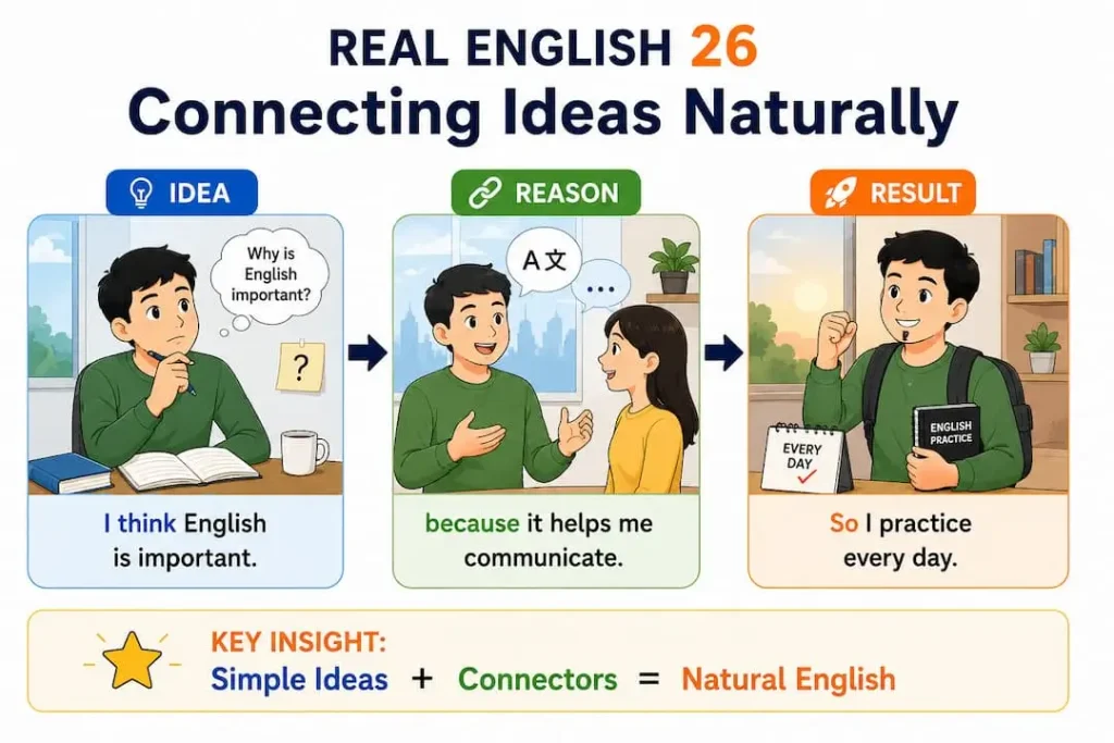 Connecting Ideas Naturally ເຊື່ອມຄວາມຄິດເຂົ້າກັນ